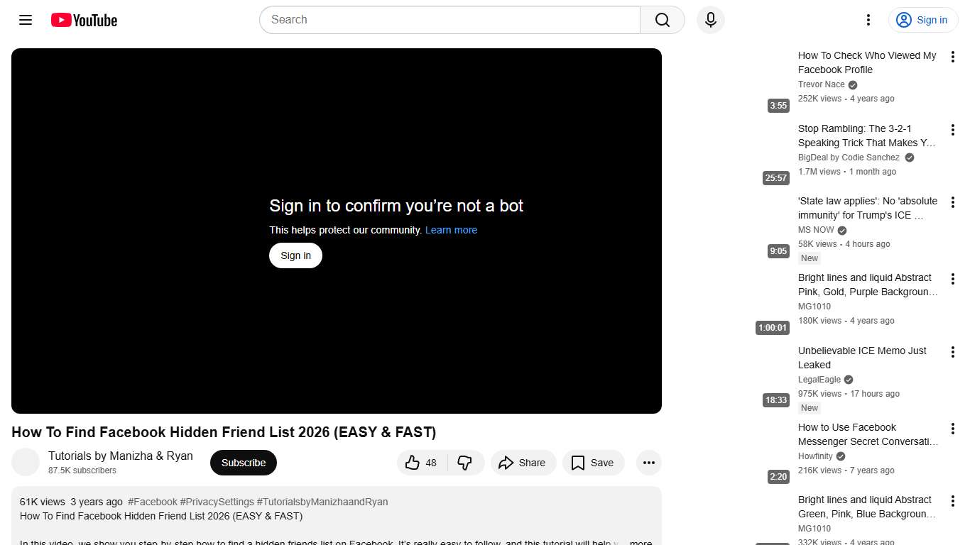 How To Find Facebook Hidden Friend List 2026 (EASY & FAST) - YouTube